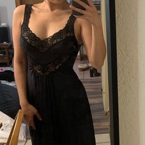 Black Lingerie Style Dress